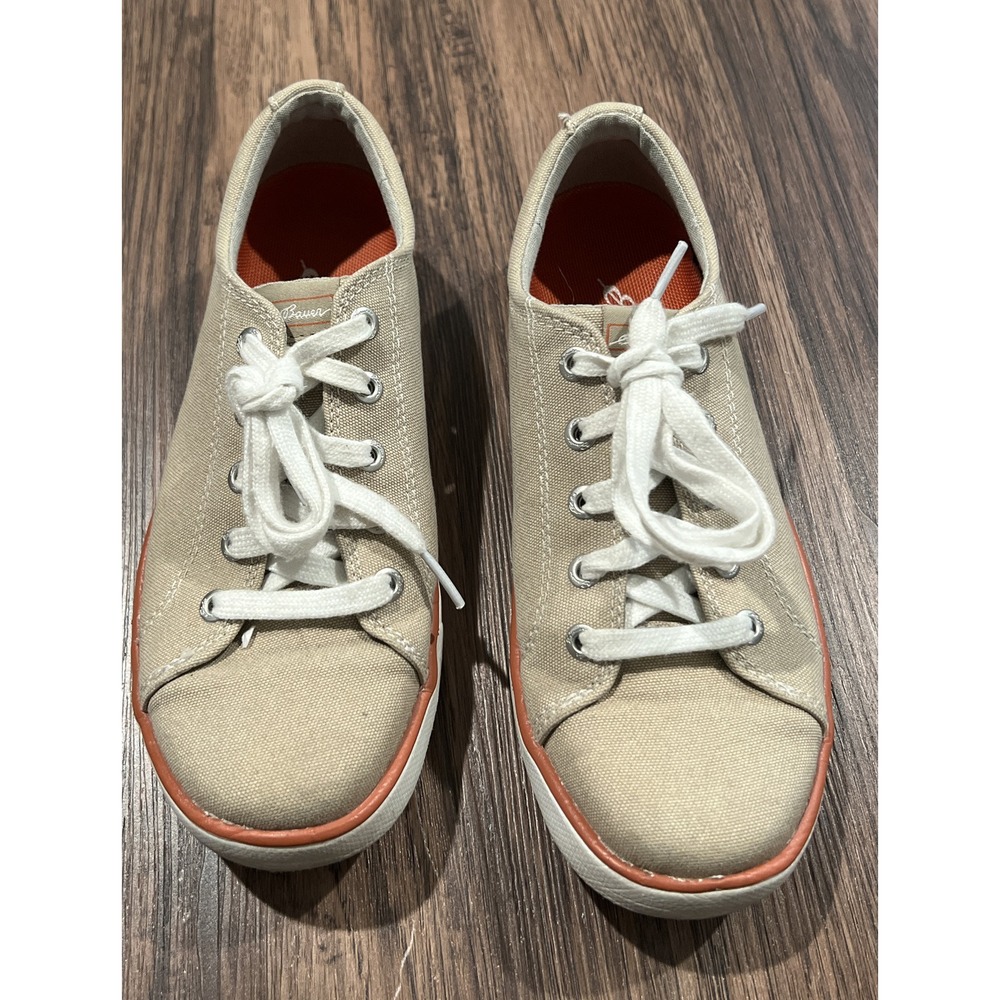 Eddie Bauer Size 6.5 Women's 6139-225 Khaki Taupe Casual Sport Walking Sneaker